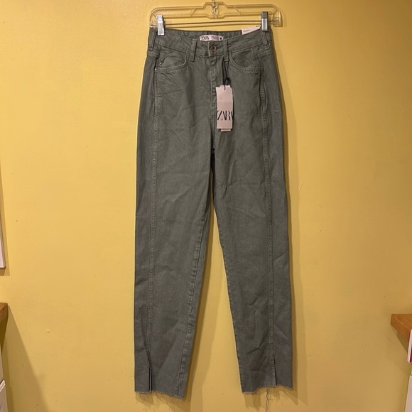 Zara Green Jeans NWT - Picture 11 of 11
